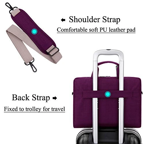 Brinch 15-15.6 Inch Laptop Messenger Bag For Apple, Acer, Asus, Dell, Fujitsu, Lenovo, HP, Samsung, 5 Brinch 15-15.6 Inch Laptop Messenger Bag For Apple, Acer, Asus, Dell, Fujitsu, Lenovo, HP, Samsung, - Image 5