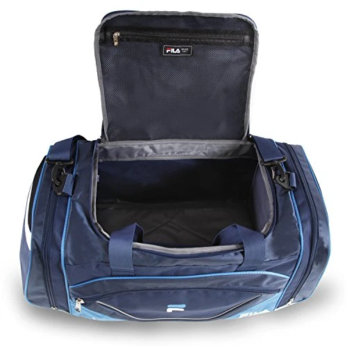 Fila Acer Large Sport Duffel Bag, Navy/Blue, One Size 5 Fila Acer Large Sport Duffel Bag, Navy/Blue, One Size - Image 5