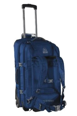 Granite Gear Cross Trek 2 Wheeled Duffel - Midnight Blue/Flint 26" -Luggage Factory 51hRNYJ9QML