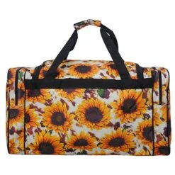 NGIL Canvas 23" Duffle Bags (Sunflower W/Cow-Black) 9 NGIL Canvas 23" Duffle Bags (Sunflower W/Cow-Black) -Luggage Factory 51i0u8lawdL