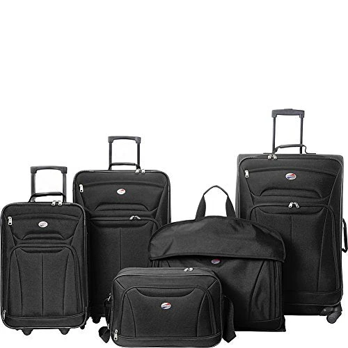 American Tourister Wakefield 5 Piece Luggage Set (Black) 1 American Tourister Wakefield 5 Piece Luggage Set (Black)