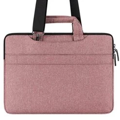 DOMISO 10.1 Inch Laptop Sleeve Shoulder Bag Water-Resistant Messenger Bag Business Briefcase For 9.7"10.5"11"iPad Pro,iPad Air 3 10.5, IPad Pro 10.5, IPad 1/2/3/4/5/6,Lenovo Yoga Book, Pink 13 DOMISO 10.1 Inch Laptop Sleeve Shoulder Bag Water-Resistant Messenger Bag Business Briefcase For 9.7"10.5"11"iPad Pro,iPad Air 3 10.5, IPad Pro 10.5, IPad 1/2/3/4/5/6,Lenovo Yoga Book, Pink -Luggage Factory 51iH IVU44S