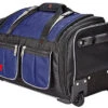 Athalon 34" 15 Pocket Duffel Navy Rolling, One Size