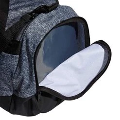 Adidas Defender 4 Small Duffel Bag, Jersey Onix Grey/Black 12 Adidas Defender 4 Small Duffel Bag, Jersey Onix Grey/Black -Luggage Factory 51jbtPf7KOL