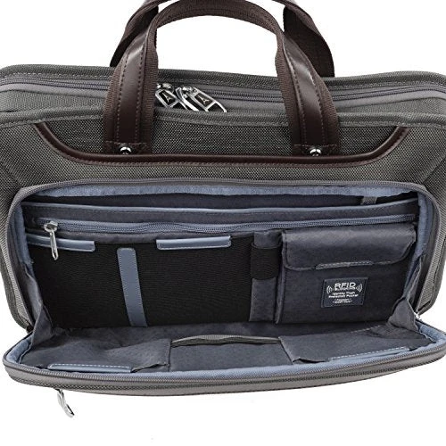 Travelpro Travlepro Luggage Platinum Elite 16" Carry-on Slim Business Computer Briefcase, Vintage Grey, One Size 5 Travelpro Travlepro Luggage Platinum Elite 16" Carry-on Slim Business Computer Briefcase, Vintage Grey, One Size - Image 5