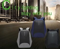 Sami Tudio Anti-Theft Backpack With Usb Charging Port Business Laptop Backpack Fits To 15.6 Inch 14 Sami Tudio Anti-Theft Backpack With Usb Charging Port Business Laptop Backpack Fits To 15.6 Inch -Luggage Factory 51mYZJ05WJL