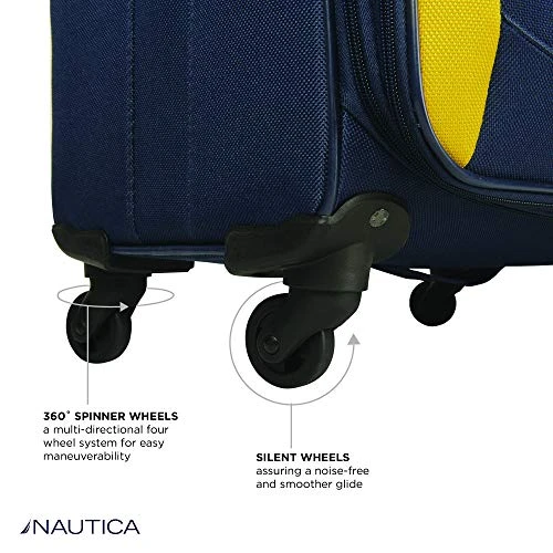 Nautica 5 Piece Luggage Set 5 Nautica 5 Piece Luggage Set - Image 5