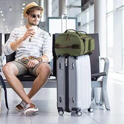 Canvas Backpack For Men, Yousu Man Vintage Travel Duffel Backpacks Large Capacity Rucksack -Luggage Factory 51nBlJgqgOL