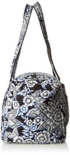 Vera Bradley Women'S Iconic Small Duffel, Snow Lotus 4 Vera Bradley Women'S Iconic Small Duffel, Snow Lotus - Image 4