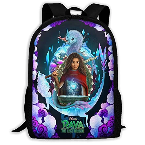 The-Last-Dragon Laptop Backpack, Large Capacity Casual Shoulder Bag Camping Travel Backpack For Boys Girls 17" 1 The-Last-Dragon Laptop Backpack, Large Capacity Casual Shoulder Bag Camping Travel Backpack For Boys Girls 17"