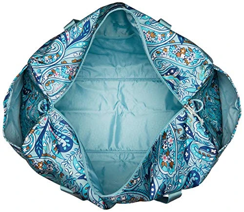 Vera Bradley Womens Lighten Up Large Travel Duffel, Polyester, Daisy Paisley, One Size 6 Vera Bradley Womens Lighten Up Large Travel Duffel, Polyester, Daisy Paisley, One Size - Image 6