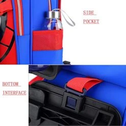 Spiderman Six Wheels Trolley Case School Bags Boy Oxford Cloth Vacation Backpack -Luggage Factory 51osYhV0mbL