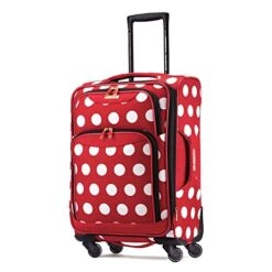 American Tourister Disney Softside Spinner 2 Piece Luggage Set 21 And 28 And Travel Pillow (One Size, Minnie Mouse Polka Dot) -Luggage Factory 51oxorezubL 1c86451b 08f0 4ad9 9505 1feca9e19e87
