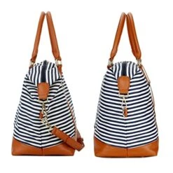 Baosha Hb-28 Ladies Women Canvas Travel Weekender Overnight Carry-On Shoulder Duffel Tote Bag -Luggage Factory 51p6wrcy3 2BL