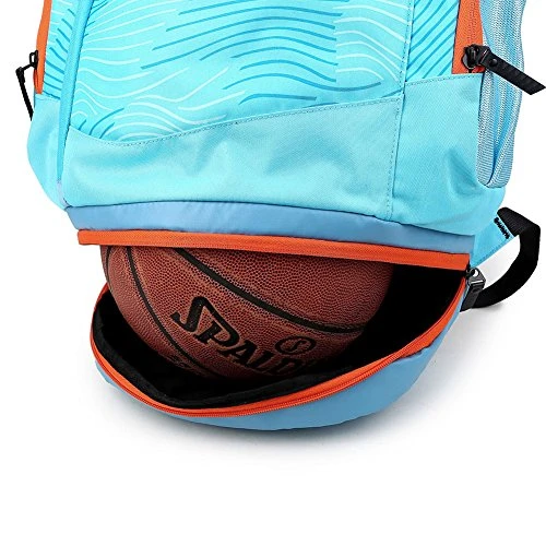 Gofar Lightweight Backpack Large School Bag Travel Rucksack Holds Shoes Basketball Fits 15.6-inch Laptop (Blue) 2 Gofar Lightweight Backpack Large School Bag Travel Rucksack Holds Shoes Basketball Fits 15.6-inch Laptop (Blue) - Image 2