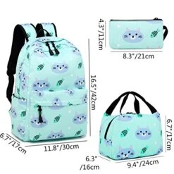BLUBOON Backpack For School Girls Teens Bookbag Set Water Resistant Women Laptop Casual Daypack -Luggage Factory 51q7nYucvGL