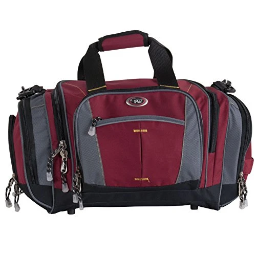 CALPAK Silver Lake Solid 22-inch Carry-on Duffel Bag, Deep Red, One Size 2 CALPAK Silver Lake Solid 22-inch Carry-on Duffel Bag, Deep Red, One Size - Image 2