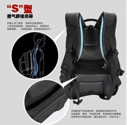 Freebiz Business, Travel & Sports Water Repellent Polyester Laptop Backpack With Adjustable -Luggage Factory 51rmYWJBAyL bb543b56 d849 4b66 9640 dc64120b70a2