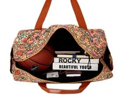 Baosha Hb-32 Canvas Travel Duffel Bag Weekender Overnight Bag Carry On Oversized For Ladies Women 13 Baosha Hb-32 Canvas Travel Duffel Bag Weekender Overnight Bag Carry On Oversized For Ladies Women -Luggage Factory 51shQFlyPUL