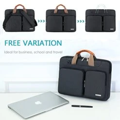 Lacdo 15.6 Inch Laptop Shoulder Bag, 360° Protective Sleeve Case Compatible Acer Aspire, -Luggage Factory 51syy8eazzL b494009d 186e 4ade b319 8dde5455776f