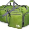 Extra Large Duffle Bag With Pockets - Travel Duffel Bag For Women And Men (Dark Green)