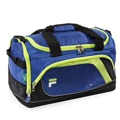 Fila Advantage 19" Sport Duffel Bag, Blue/Lime 14 Fila Advantage 19" Sport Duffel Bag, Blue/Lime -Luggage Factory 51v6xzjIXkL