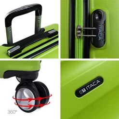 Itaca Elba Suitcase 66 Centimeters 64 Green (Pistacho) 8 Itaca Elba Suitcase 66 Centimeters 64 Green (Pistacho) -Luggage Factory 51vFn 2BJ 2B4TL