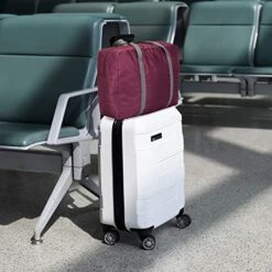 G4Free Lightweight Foldable Travel Duffel Bag Carry-on Luggage Airlines Trip Tote Bag Accessories -Luggage Factory 51vqrbrWk 2BL