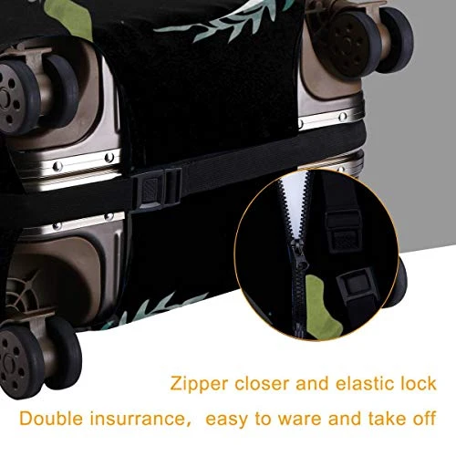 Travel Suitcase Protector Zipper Suitcase Cover Yinyang Kio Fish Print Luggage Cover 18-32 Inch 4 Travel Suitcase Protector Zipper Suitcase Cover Yinyang Kio Fish Print Luggage Cover 18-32 Inch - Image 4