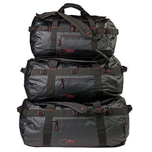 3V Gear Smuggler Adventure Duffel Bag - Heavy Duty Duffel Bag Backpack (45L) - Rucksack Style Shoulder Strapes 9 3V Gear Smuggler Adventure Duffel Bag - Heavy Duty Duffel Bag Backpack (45L) - Rucksack Style Shoulder Strapes - Image 9
