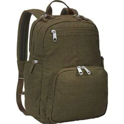 EBags Kalya Day Tour 2.0 Small Carry-On Backpack W/RFID Anti-Theft Security For Travel - Fits 14" Inch Laptop - (Sage Green)