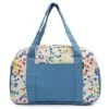 Women'S Hand Painted Splashes Printed Canvas Duffel Travel Bags Was_19