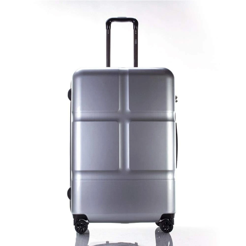 Suitcase, Lightweight, Large 28-Inch Hard-Shell Aluminum Alloy Suitcase, 4 Spinner Wheels, Abs Luggage Travel Trolley, Silver, 20 Inch 1 Suitcase, Lightweight, Large 28-Inch Hard-Shell Aluminum Alloy Suitcase, 4 Spinner Wheels, Abs Luggage Travel Trolley, Silver, 20 Inch