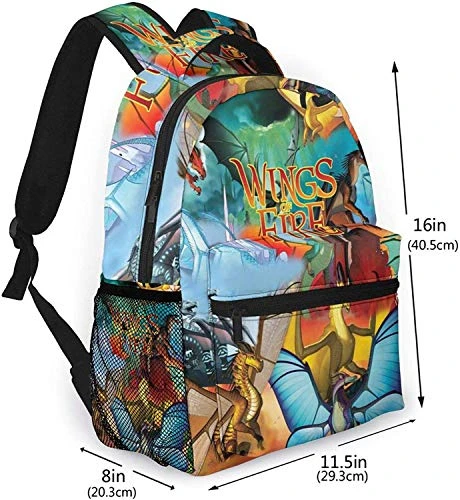Win-Gs Of Fi_Re Durable Girls Bookbags Backpacks Primary School Bags For Kids Girls Women Men 5 Win-Gs Of Fi_Re Durable Girls Bookbags Backpacks Primary School Bags For Kids Girls Women Men - Image 5