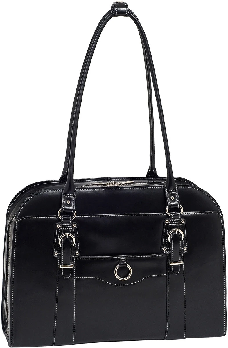 Mcklein W Series Hillside Leather Ladies Briefcase 4 Mcklein W Series Hillside Leather Ladies Briefcase - Image 4