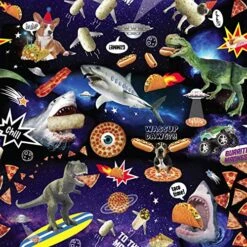 Bixbee Kids Duffle Bag, Dance Bag & Travel Bag For Sports, Gymnastics And Ballet With Adjustable Strap, Zippers, Pockets, And Comfort Grip - Kids Overnight Bag In Meme Odyssey Blue. -Luggage Factory 613md3fI aL