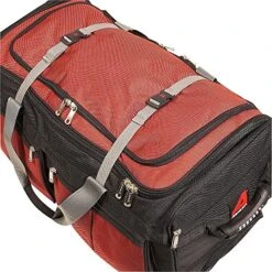 Athalon 29" 15 Pocket Duffel Navy Rolling, One Size 9 Athalon 29" 15 Pocket Duffel Navy Rolling, One Size -Luggage Factory 614cgf3gChL