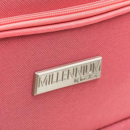 Millennium By Travelway Wheeled Suitcase - Rolling Carry-on (20 Inch, Coral) 4 Millennium By Travelway Wheeled Suitcase - Rolling Carry-on (20 Inch, Coral) - Image 4