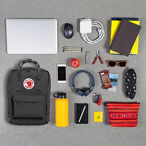 Fjallraven - Kanken Laptop 13" Backpack For Everyday, Super Grey 9 Fjallraven - Kanken Laptop 13" Backpack For Everyday, Super Grey - Image 9