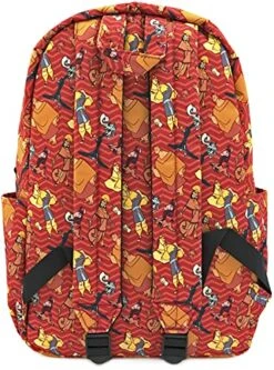 Loungefly X Disney Emperor's New Groove Character Print Nylon Backpack (Red Multi, One Size) 6 Loungefly X Disney Emperor's New Groove Character Print Nylon Backpack (Red Multi, One Size) -Luggage Factory 61Q1oSo62wL