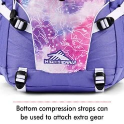 High Sierra Loop-Backpack, School, Travel, Or Work Bookbag With Tablet-sleeve, Unicorn Clouds/Lavender/White, One Size 9 High Sierra Loop-Backpack, School, Travel, Or Work Bookbag With Tablet-sleeve, Unicorn Clouds/Lavender/White, One Size -Luggage Factory 61QTYuS4RHL