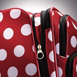 American Tourister Disney Softside Spinner 2 Piece Luggage Set 21 And 28 And Travel Pillow (One Size, Minnie Mouse Polka Dot) -Luggage Factory 61VBlTB7WRL 2bbdce2d 4e5e 4ced a771 f98196fe590c