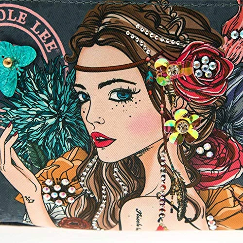 Denim Back Pack For Women With Multiple Compartments And Adjustable Shoulder Straps 8 Denim Back Pack For Women With Multiple Compartments And Adjustable Shoulder Straps - Image 8