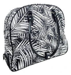 Trendy Flyer 19" Duffel / Tote Rolling Bag Luggage Gym Purse Case Leaf Black -Luggage Factory 61YBg ueKrL