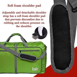 Extra Large Duffle Bag With Pockets - Travel Duffel Bag For Women And Men (Dark Green) -Luggage Factory 61bra 0Ml0L