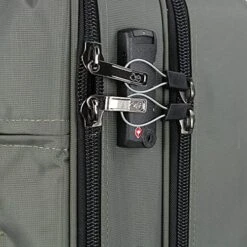 Cloe Carry-On 20 Inch Water-Resistant Luggage With 360º-spinner Wheels In Olive Green Color 11 Cloe Carry-On 20 Inch Water-Resistant Luggage With 360º-spinner Wheels In Olive Green Color -Luggage Factory 61fmsJTKhgS