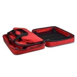 Biaggi Zipsak Micro Fold Spinner Carry-On Suitcase - 22-Inch Luggage - As Seen On Shark Tank - Red -Luggage Factory 61fyz6l96nL