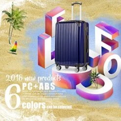 Coolife Luggage Expandable(only 28") Suitcase PC+ABS Spinner 20in 24in 28in Carry On (navy New, L(28in)) 13 Coolife Luggage Expandable(only 28") Suitcase PC+ABS Spinner 20in 24in 28in Carry On (navy New, L(28in)) -Luggage Factory 61liKqNutYL 0404c506 bf30 407e ac4a 05cb2d761b9d