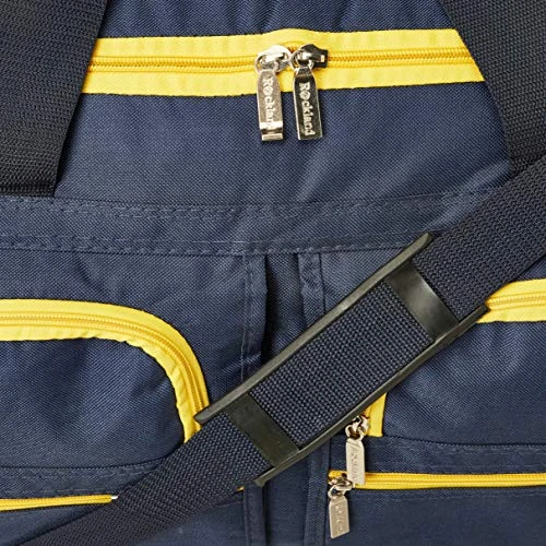 Rockland Rolling Duffel Bag, Navy, 22-Inch 6 Rockland Rolling Duffel Bag, Navy, 22-Inch - Image 6