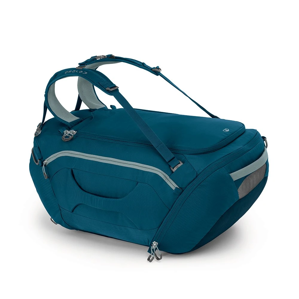 Osprey Packs Bigkit Duffel Bag, Ice Blue, One Size 2 Osprey Packs Bigkit Duffel Bag, Ice Blue, One Size - Image 2